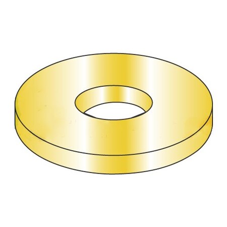 AN960-8 / #8 Mil-Spec Machine Screw Washers/Steel/Cad Yellow (Carton: 5,000 pcs)
